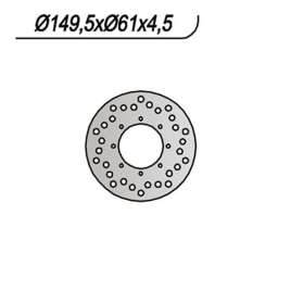 DISCO FRENO POSTERIORE NG 047 POLARIS SPORTSMAN 400 2001-2002