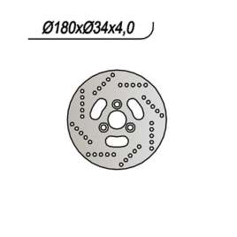 DISCO FRENO ANTERIORE NG 074 SUZUKI TR STREET MAGIC 50 1998-2000