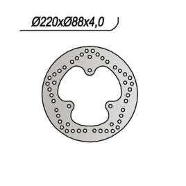 DISCO FRENO ANTERIORE NG 084 MBK FLIPPER 50 1998-2003