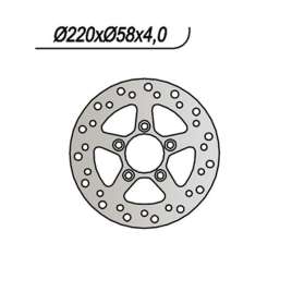 DISCO FRENO ANTERIORE NG 086 KYMCO BET & WIN 125 2000-2002