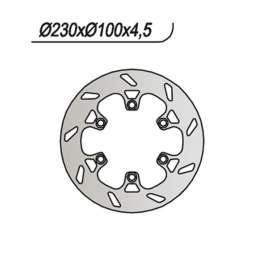 DISCO FRENO POSTERIORE NG 094 KAWASAKI KLX R 650 1993-2002