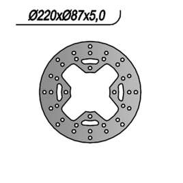 DISCO FRENO POSTERIORE NG 1007 MOTO MORINI CORSARO 1200 2005-2010