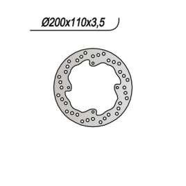DISCO FRENO POSTERIORE NG 1030 KTM SX 17/14 85 2003-2010