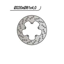 DISCO FRENO POSTERIORE NG 1050 BENELLI ADIVA 125 2001-2005