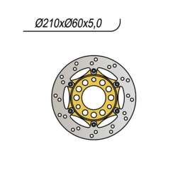 DISCO FRENO POSTERIORE NG 1055 SUZUKI AN BURGMAN 250/400 2003-2006