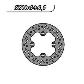 DISCO FRENO ANTERIORE NG 1062 KAWASAKI KVF PRAIRIE 4X4 650 2002-2003