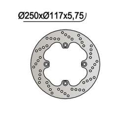 DISCO FRENO POSTERIORE NG 1065 SUZUKI AN BURGMAN 650 2002-2003