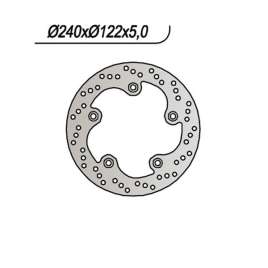 DISCO FRENO POSTERIORE NG 1067 KYMCO XCITING 250 2004-2005
