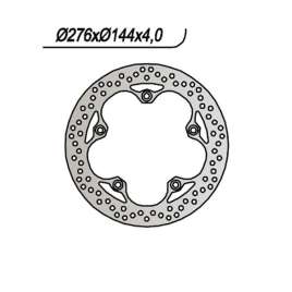 DISCO FRENO ANTERIORE NG 1092 HONDA CBF 250 2004-2007