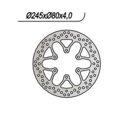 DISCO FRENO ANTERIORE NG 1099 YAMAHA XQ MAXSTER 125 2001-2002