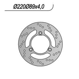 DISCO FRENO ANTERIORE NG 1113 SUZUKI UX SIXTEEN 125 2007-2014