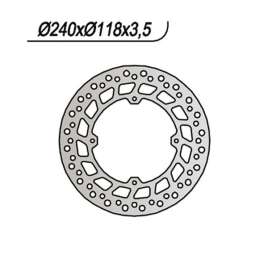 DISCO FRENO ANTERIORE NG 119 HONDA XR R 250 1984-2006