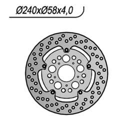 DISCO FRENO ANTERIORE NG 1192 HONDA XR L 125 2003-2007