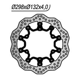 DISCO FRENO ANTERIORE - MAGGIORATO NG 1196X WAVE YAMAHA XP T-MAX 500 2008-2011