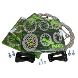 DISCO FRENO ANTERIORE - MAGGIORATO + STAFFE + POSTERIORE NG KITTMAX2012 WAVE YAMAHA XP T-MAX 530 2012-2016
