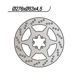 DISCO FRENO POSTERIORE NG 126 HONDA NTV REVERE 600 1988-1991