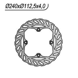 DISCO FRENO POSTERIORE NG 1264X WAVE BETAMOTOR RR SM 250 2005-2006