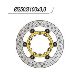 DISCO FRENO ANTERIORE NG 137 KAWASAKI KLX R 650 1997-2001