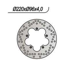 DISCO FRENO POSTERIORE NG 147 APRILIA ATLANTIC 500 2001-2004