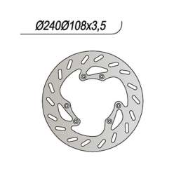 DISCO FRENO ANTERIORE NG 152 MOTOR HISPANIA FURIA EURO 1 50 2002