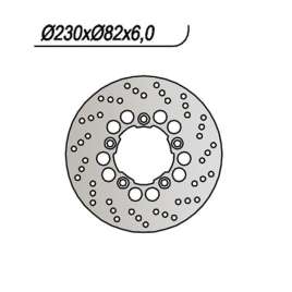 DISCO FRENO POSTERIORE NG 156 KAWASAKI ZX7R NINJA 750 1996-2002