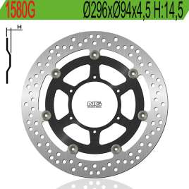 DISCO FRENO ANTERIORE NG 1580G HONDA CBR F 600 2005-2006