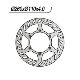 DISCO FRENO ANTERIORE NG 159 BETAMOTOR ALP 4.0 4T 350 2003-2005