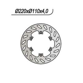 DISCO FRENO POSTERIORE NG 160 APRILIA ETX 125 1985-1990