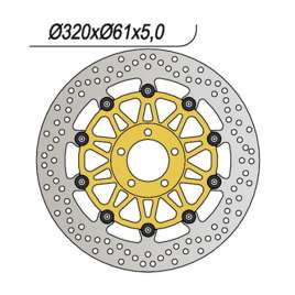 DISCO FRENO ANTERIORE NG 166 KAWASAKI ZX7R NINJA 750 1996-2002