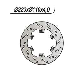 DISCO FRENO POSTERIORE NG 189 BETAMOTOR ALP 4.0 4T 350 2003-2005
