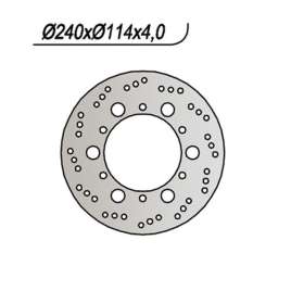 DISCO FRENO ANTERIORE NG 194 HONDA CA REBEL 125 1995-2000