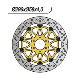 DISCO FRENO ANTERIORE NG 216 HONDA VTR F FIRE STORM 1000 1997-2007
