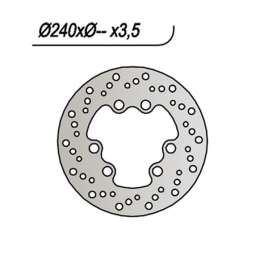 DISCO FRENO ANTERIORE NG 230 HRD SONIC SUPERMOTARD 50 1998-2000