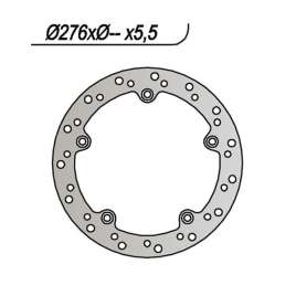 DISCO FRENO POSTERIORE NG 236 BMW R R RUOTE A RAGGI 1100 1994-2001