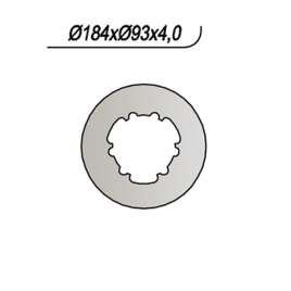 DISCO FRENO ANTERIORE NG 250 FANTIC MOTOR KEY ROO 260 1992-1996
