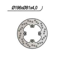 DISCO FRENO POSTERIORE NG 282 BOMBARDIER-CAN AM DS, DS BAJA, DS X 650 2001