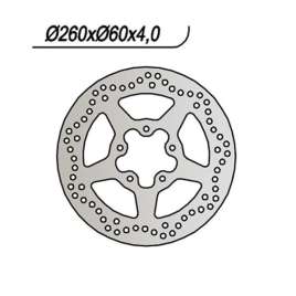 DISCO FRENO ANTERIORE NG 292 APRILIA SCARABEO 4T ROTAX 125 1999-2002