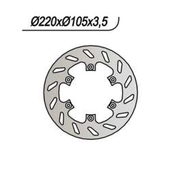 DISCO FRENO ANTERIORE NG 310 RIEJU RS 1 EVOLUTION 50 1997-1998