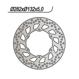 DISCO FRENO POSTERIORE NG 321 YAMAHA GTS/GTS ABS 1000 1993-2000