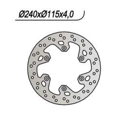 DISCO FRENO POSTERIORE NG 372 YAMAHA WR F 400 1999-2000