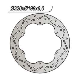 DISCO FRENO ANTERIORE NG 409 YAMAHA XJ N 600 1992-1997