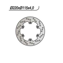 DISCO FRENO POSTERIORE NG 422 YAMAHA DT R LC 125 1999-2000