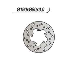 DISCO FRENO ANTERIORE NG 425 POLINI X 5 SENIOR 50 1999-2000