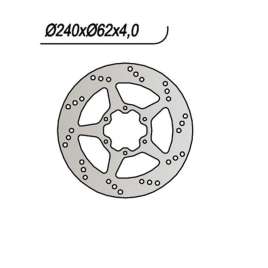 DISCO FRENO ANTERIORE NG 437 HONDA CRM R 125 2000