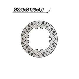 DISCO FRENO POSTERIORE NG 464 HUSQVARNA TE LT 610 1998-2000