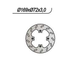 DISCO FRENO ANTERIORE NG 467 HM CRX 10 / 10 JUNIOR 50 2001-2002