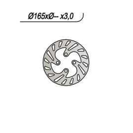 DISCO FRENO POSTERIORE NG 645 BETAMOTOR REV 2T 125 2003-2008