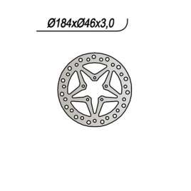DISCO FRENO ANTERIORE NG 668 HM BAJA 10 / 10 JUNIOR 50 2003-2005