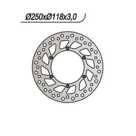 DISCO FRENO ANTERIORE NG 675 SUZUKI DR R 250 1995-2000