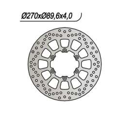 DISCO FRENO ANTERIORE NG 686 MALAGUTI MADISON K 400 2002-2003